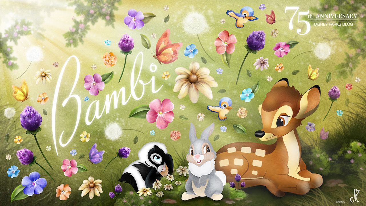 1280x720 Our Latest Disney Parks Blog Wallpaper Celebrates 'Bambi' - Vimana