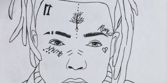 1978x2272 15 TUTORIAL HOW TO DRAW XXXTENTACION STEP BY STEP WITH VIDEO TIPS