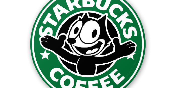 1024x768 Starbucks logo with Felix the Cat | Logos in 2019 | Felix the cats