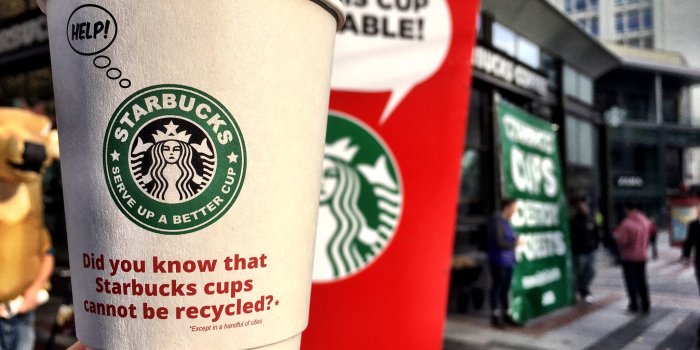 2048x1536 Starbucks Bucking Sustainable Practice: Non-Recyclable Disposable