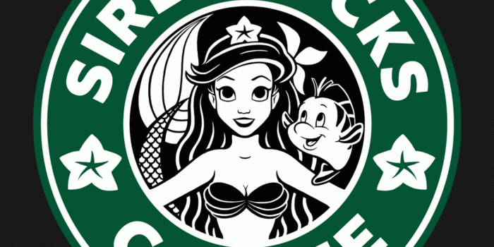1260x1260 Sirenbucks Coffee | 8 Year Birthday Party - Mermaid | Disney