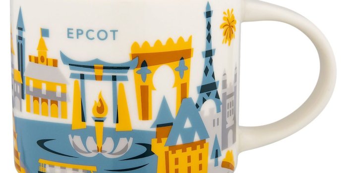 1200x1200 Disney Coffee Cup - Starbucks You Are Here Epcot 3rd Edition