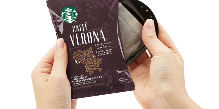 1280x1024 Starbucks 30-Count Caffe Verona Regular One-Cup Coffee Filter Packs with  Disposable Brew Basket, for use with Café Valet Platinum Single-Serve  Coffee