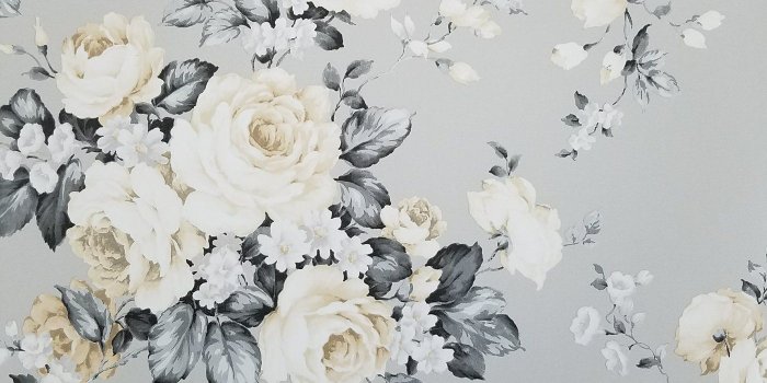 1400x1400 Traditional Victorian Rose Wallpaper