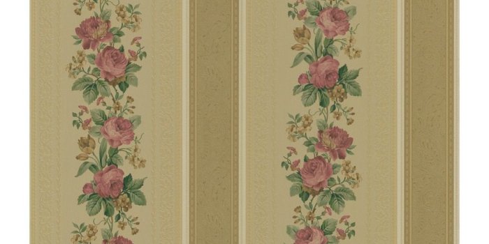 900x900 Brewster Wallcovering Victorian Era Rose Stripe Wallpaper at Lowes.com