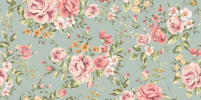 4167x2327 Deciana Lie on Floral in 2019 | Vintage floral wallpapers