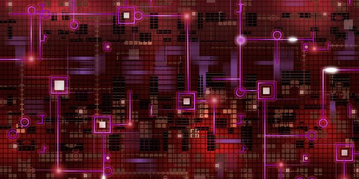 1920x1200 Free download Red Electronic Circuit Board Wallpaper [1920x1200] for