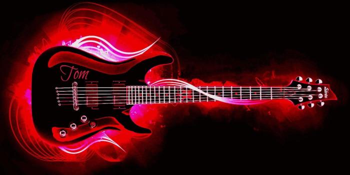 2560x1600 35+ Red Electric Guitar Wallpapers - Download at WallpaperBro