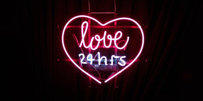 1920x1080 Love 24Hrs with Heart Wallpaper - Wallpaper Stream