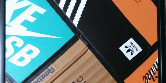 2047x2498 Made a little collage with my old boxes. Is it any good? : Sneakers