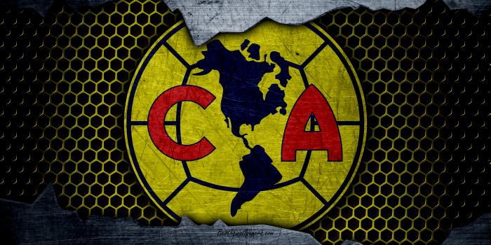 3840x2400 Download wallpapers Club America, 4k, logo, Liga MX, soccer, Primera