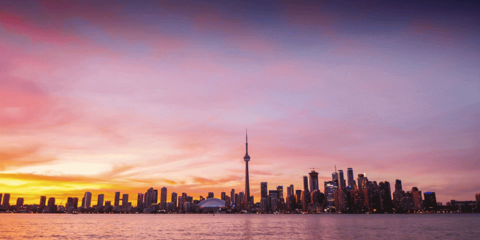 1920x1080 Wide angle video: City of Toronto Sunset Time Lapse Day To Night Stock  Video Footage - Storyblocks Video