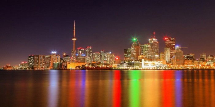 1348x880 8866aa Color wallpapers: Sunset City Beautiful Reflection Buildings