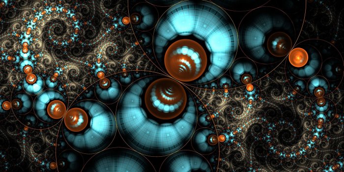 2560x1600 Fractal circles [2] wallpaper - Abstract wallpapers - #17470