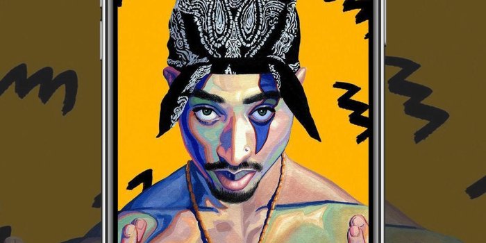 1260x2000 Tupac Wallpaper HD 4K 