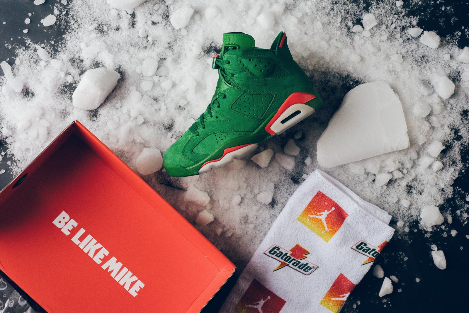 2996x2000 Air Jordan 6 Gatorade Green • KicksOnFire.com