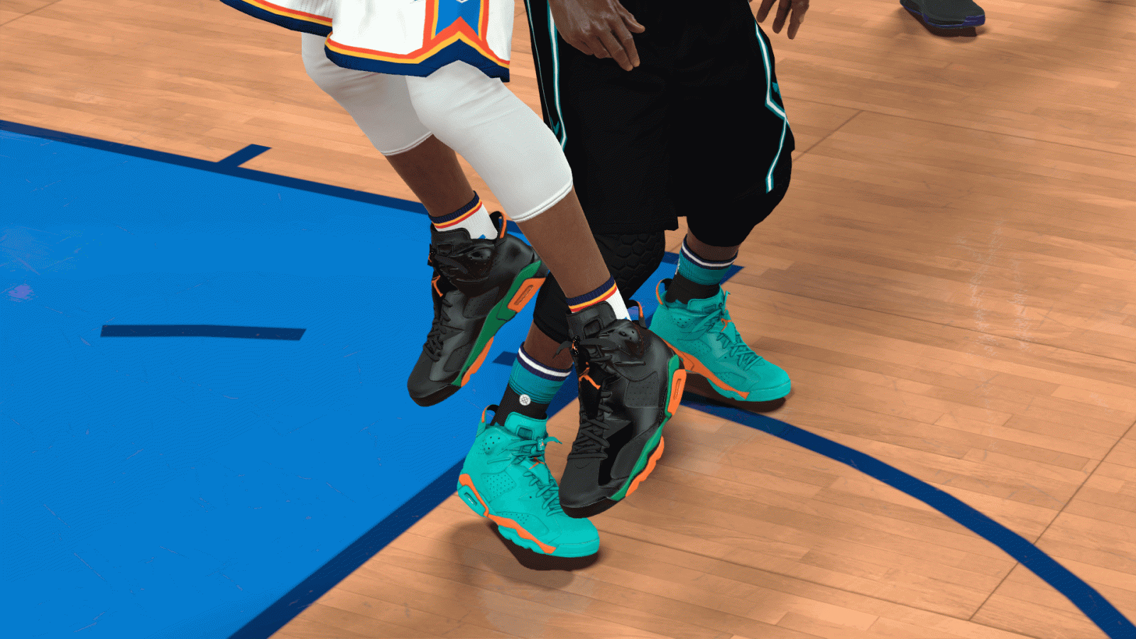 1920x1080 NBA 2K17 Kicks: The Many Ways The Air Jordan 6 Gatorade Could Go
