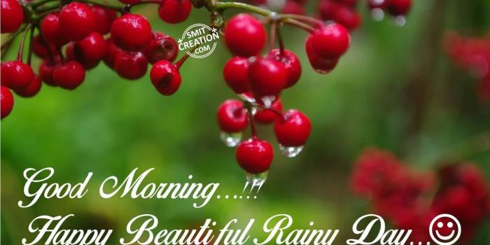 1501x997 Good Morning Happy Beautiful Rainy Day - Good Morning Happy Rainy