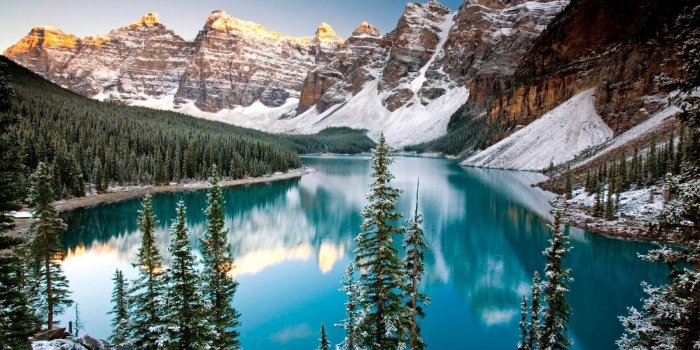 1600x1000 65+ Winter Lake Desktop Wallpapers - Download at WallpaperBro