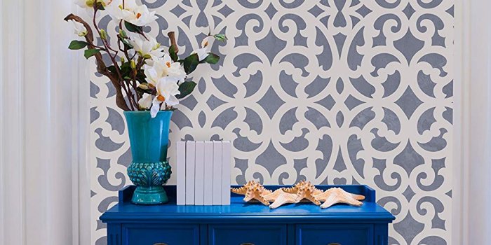 997x1500 Medium Wall Stencil - Trellis Pattern Wallpaper Stencils - Wall Stencils  for Painting Stencils - Large Design for Bedroom Wall Art - DIY Wall Mural 