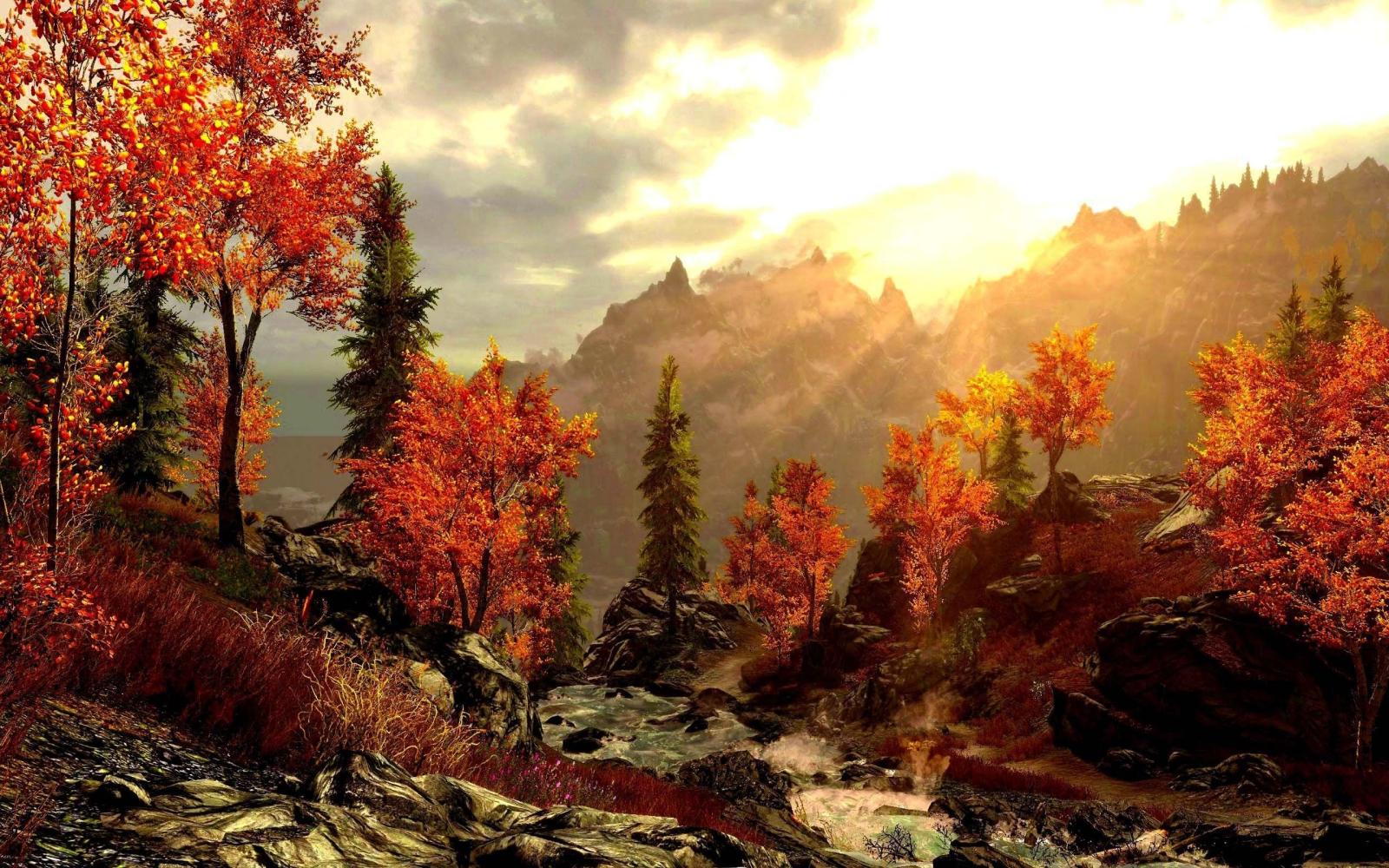 2560x1600 Free Autumn Mountain Wallpapers For Iphone at Landscape » Monodomo
