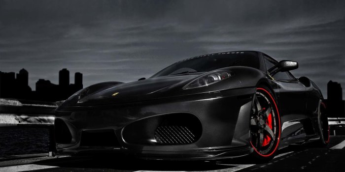 1920x1080 66+ Black Ferrari Wallpapers on WallpaperPlay