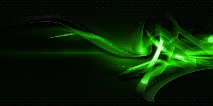 1920x1200 Bright Green Abstract Black Background Wallpaper 28265 - Baltana