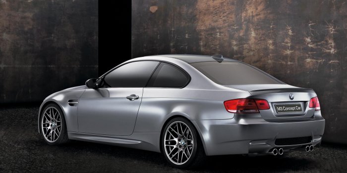 1920x1200 BMW M3 concept back view HD desktop wallpaper : Widescreen : High