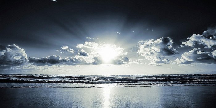 1920x1080 Bright Black White Sunset HD Wallpapers