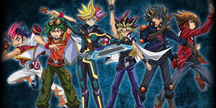 2048x1280 All Yu-Gi-Oh! Protagonists (Wallpaper/Background) by FackuuLa12 on