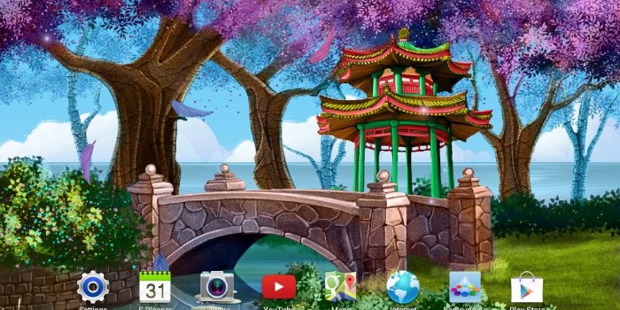 1280x800 All Live Wallpaper Magic Garden Free Download Of Android - Live