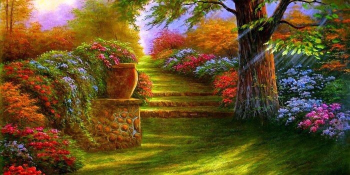 1920x1200 Magic garden | backgrounds v.7.9 jpeg | 1920x1200 / pix.