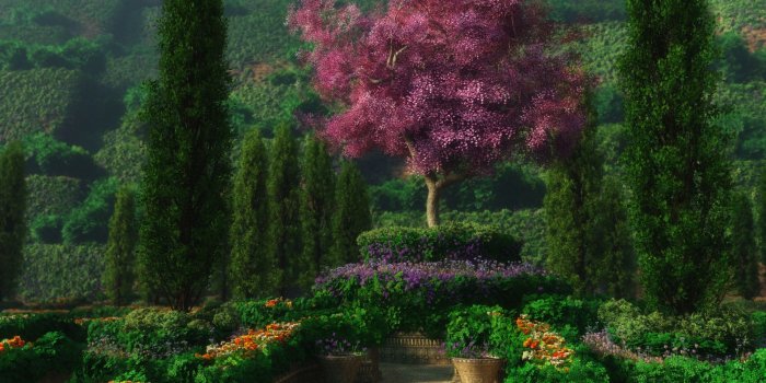 2000x1333 3D Garden ❤ 4K HD Desktop Wallpaper for 4K Ultra HD TV • Wide