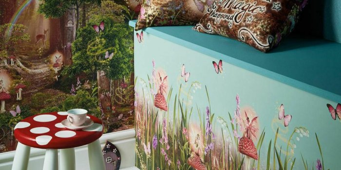 1000x1000 Arthouse Childrens Magic Fairy Garden Forest Mural Magical Wallpaper 696009