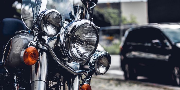 1920x1080 Download wallpaper 1920x1080 motorcycle, headlight, front view full