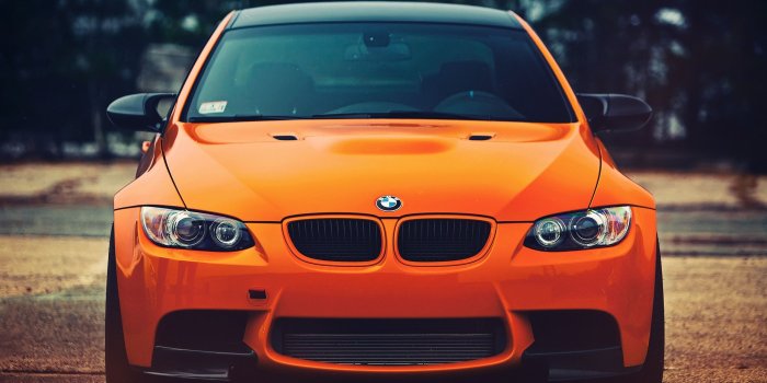 2560x1600 BMW M3 orange car front view Wallpapers | HD Desktop Wallpaper
