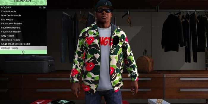 1920x1080 Bape x Supreme Hoodies - GTA5-Mods.com