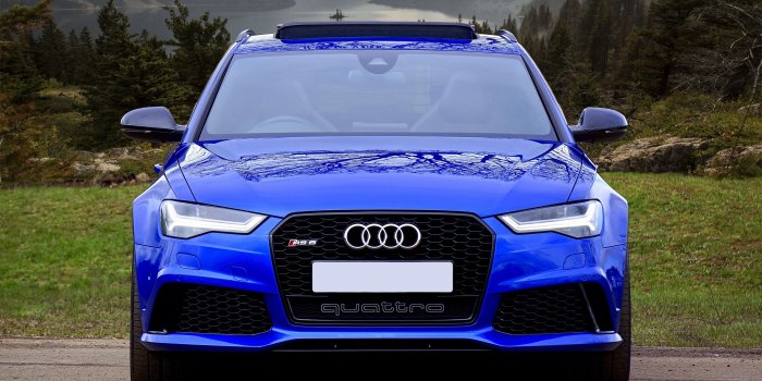 3840x2400 Wallpaper Audi Rs6, Audi, Car, Blue, Front View - Audi Car Photo