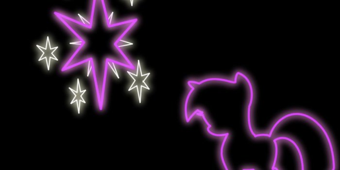 1024x768 Twilight Sparkle Neon Light - Wallpaper by SWShiron -- Fur Affinity