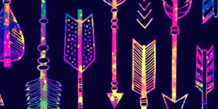 1079x1920 Neon Arrows Galaxy Wallpaper #androidwallpaper #iphonewallpaper