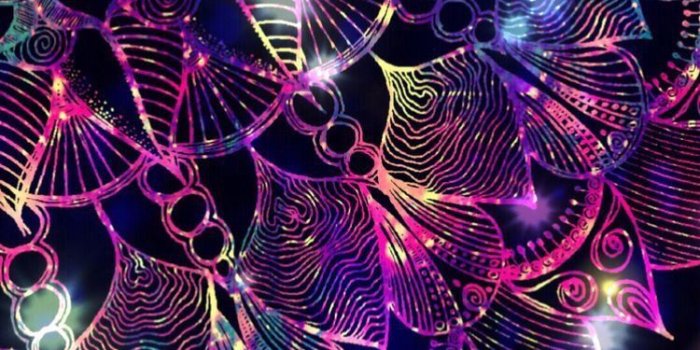 750x1333 Neon Mandala Galaxy interesting art glitter sparkle gal...