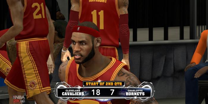 1920x1080 NBA 2K14 Lebron James Cleveland Cavaliers NBA2K Blog | Pictureicon