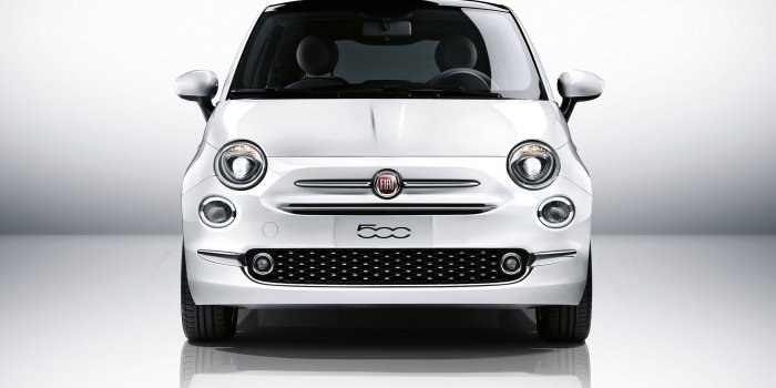 2560x1600 2016 White Fiat 500 front view wallpaper - Car wallpapers - #50724