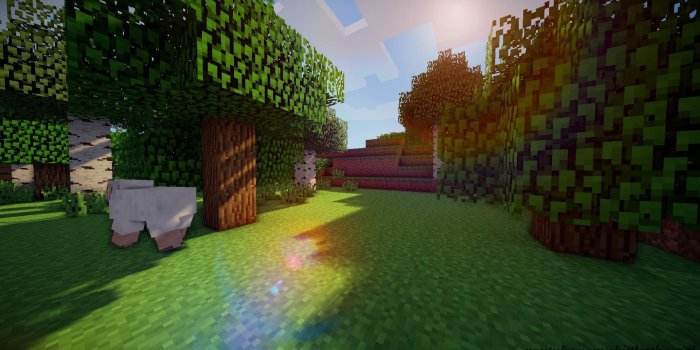 1920x1018 Minecraft Forest Biome Wallpaper w/ SHADERS - Other Fan Art - Fan