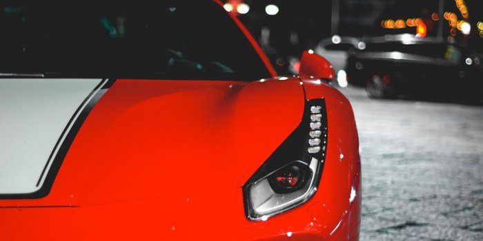 3840x2160 Wallpaper Auto, Front View, Red, Sport Car - Car Wallpaper 4k For