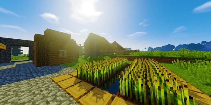 1909x1013 2908402 minecraft shaders wallpaper and background | Game | Tokkoro