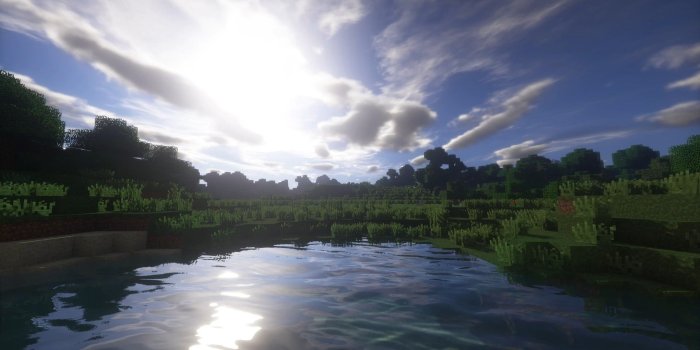 1920x1080 Minecraft application screenshot, landscape, Minecraft, shaders HD