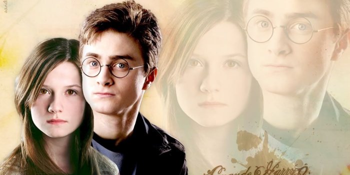 1024x768 h/g love - Harry and Ginny & Ron and Hermione Wallpaper (25090782