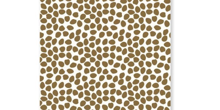 1000x1000 Dottie Metallic Gold Wallpaper by Clairebella Studio