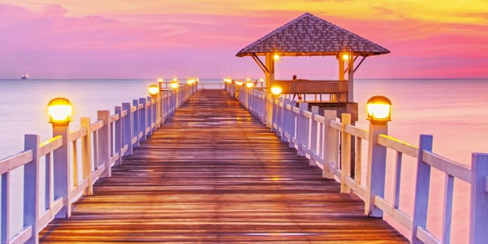 1080x1920 Sunset Pier | iPhone Wallpaper